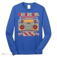 40th Birthday Oldschool Boombox 1986 Long Sleeve Shirt thumb 0