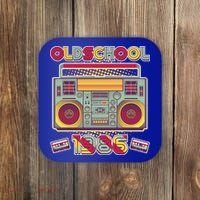 40th Birthday Oldschool Boombox 1986 Coaster thumb 0