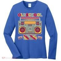 40th Birthday Oldschool Boombox 1986 Women's Long Sleeve Shirt thumb 0