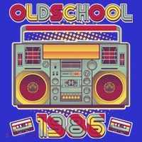 40th Birthday Oldschool Boombox 1986 Women's T-Shirt thumb 6