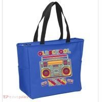 40th Birthday Oldschool Boombox 1986 Tote Bag thumb 2