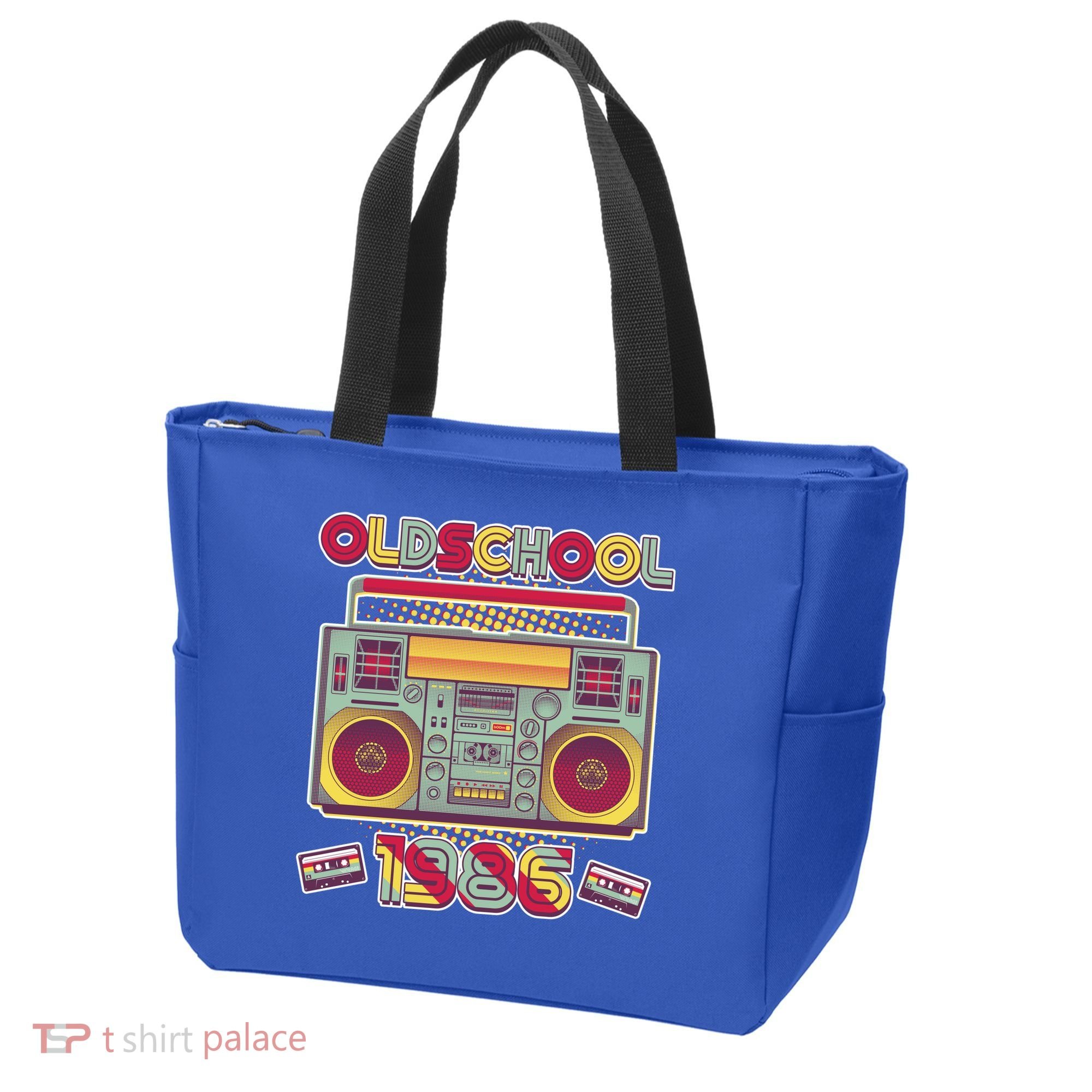 40th Birthday Oldschool Boombox 1986 Tote Bag