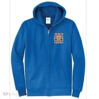 40th Birthday Oldschool Boombox 1986 Full Zip Hoodie thumb 0