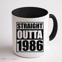 40th Birthday Straight Outta 1986 Coffee Mug thumb 1