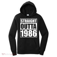 40th Birthday Straight Outta 1986 Women's Hoodie thumb 0