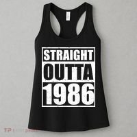 40th Birthday Straight Outta 1986 Women's Tank Top thumb 3