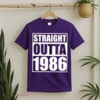 40th Birthday Straight Outta 1986 T-Shirt thumb 2