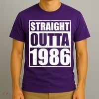 40th Birthday Straight Outta 1986 T-Shirt thumb 3