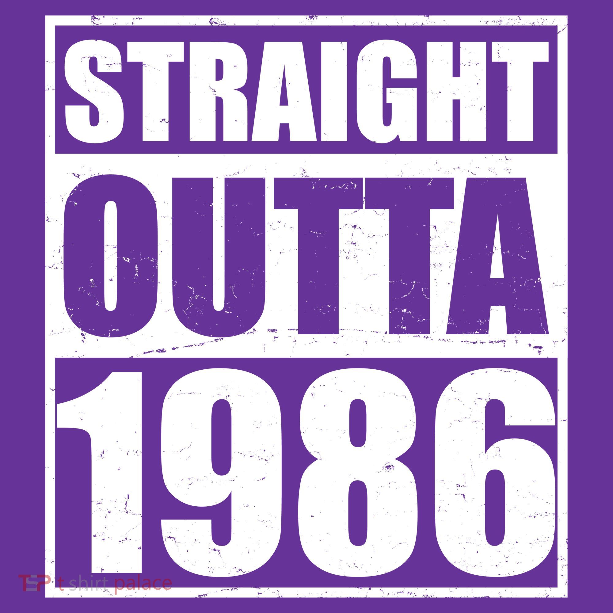 40th Birthday Straight Outta 1986 Coaster