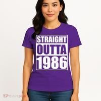 40th Birthday Straight Outta 1986 Women's T-Shirt thumb 4
