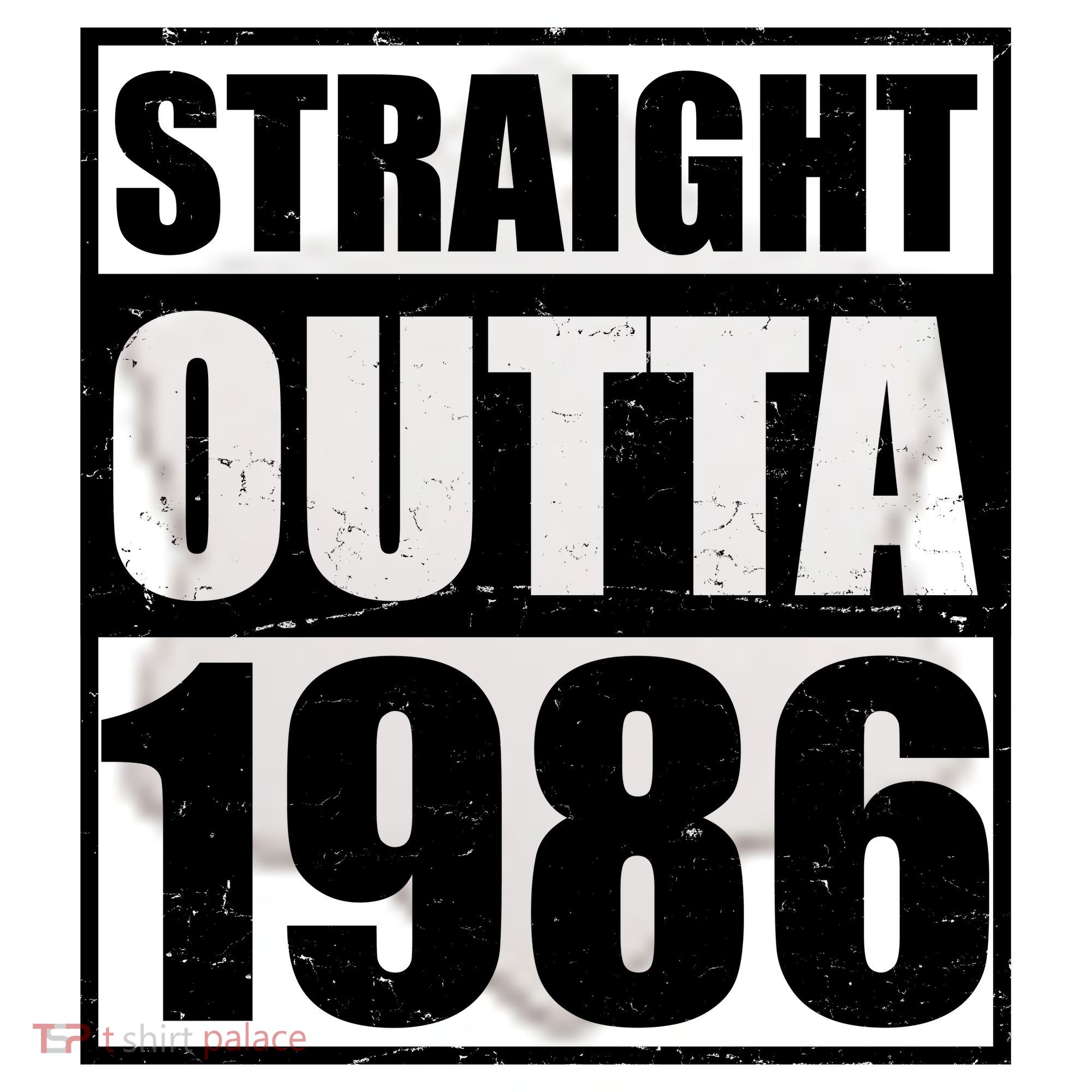 40th Birthday Straight Outta 1986 Ceramic Ornament