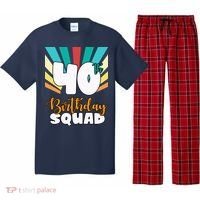 40th Birthday Squad 40 Years Old Pajama Set thumb 0