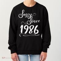 40th Birthday Sassy Since 1986 Women's Sweatshirt thumb 0