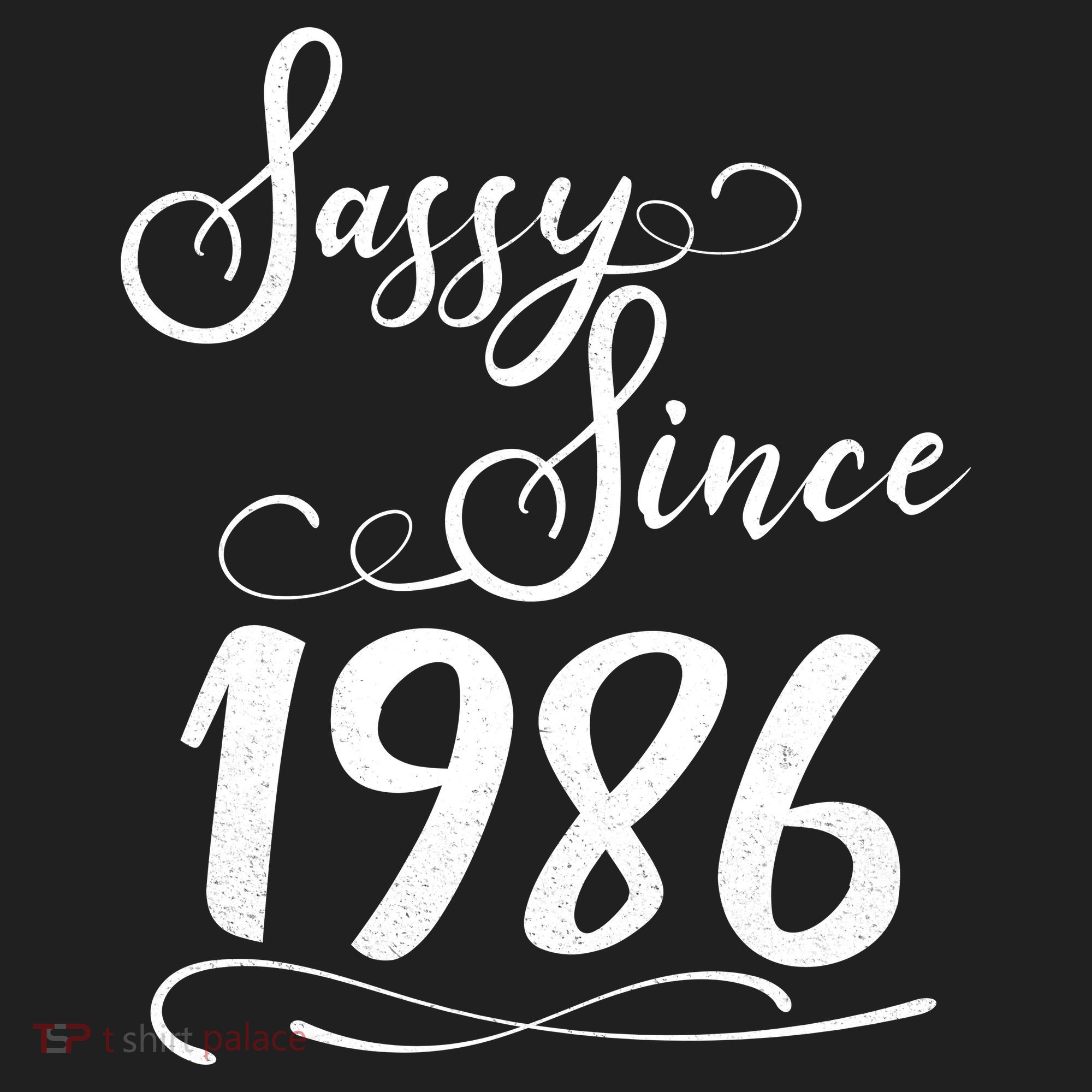 40th Birthday Sassy Since 1986 Women's Sweatshirt