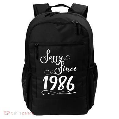 40th Birthday Sassy Since 1986 Backpack