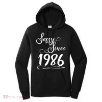 40th Birthday Sassy Since 1986 Women's Hoodie thumb 0