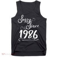 40th Birthday Sassy Since 1986 Tank Top thumb 0