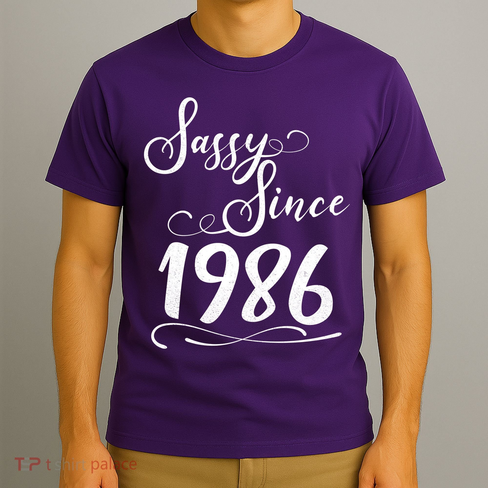 40th Birthday Sassy Since 1986 T-Shirt