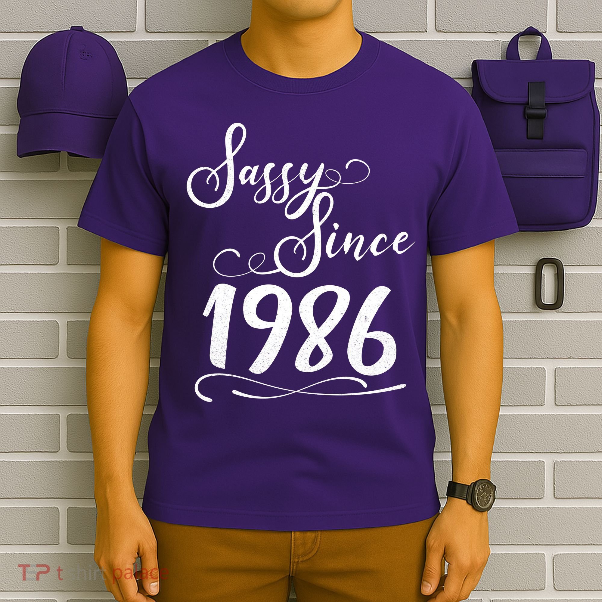 40th Birthday Sassy Since 1986 T-Shirt