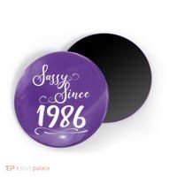 40th Birthday Sassy Since 1986 Magnet thumb 0