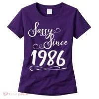 40th Birthday Sassy Since 1986 Women's T-Shirt thumb 0