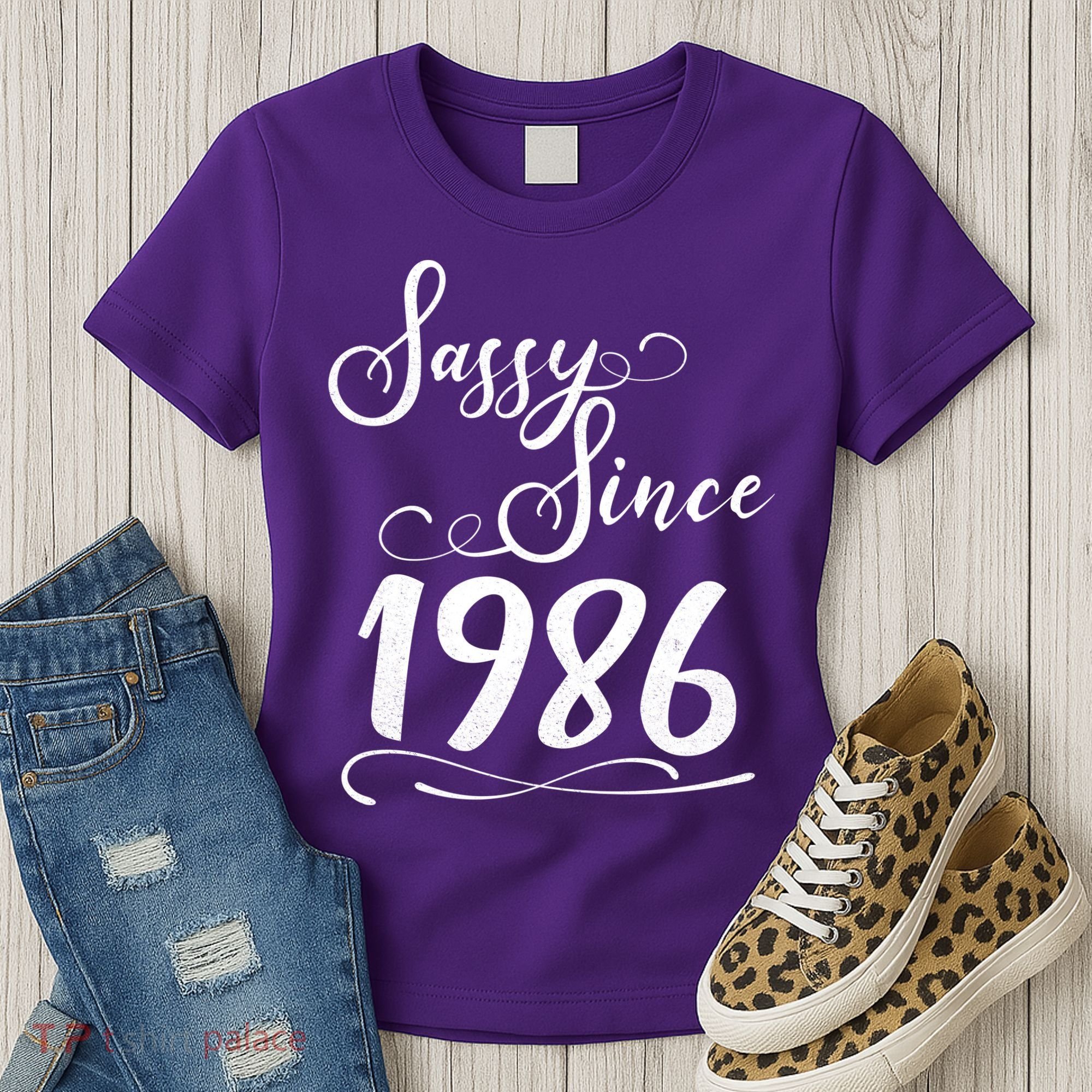 40th Birthday Sassy Since 1986 Women's T-Shirt