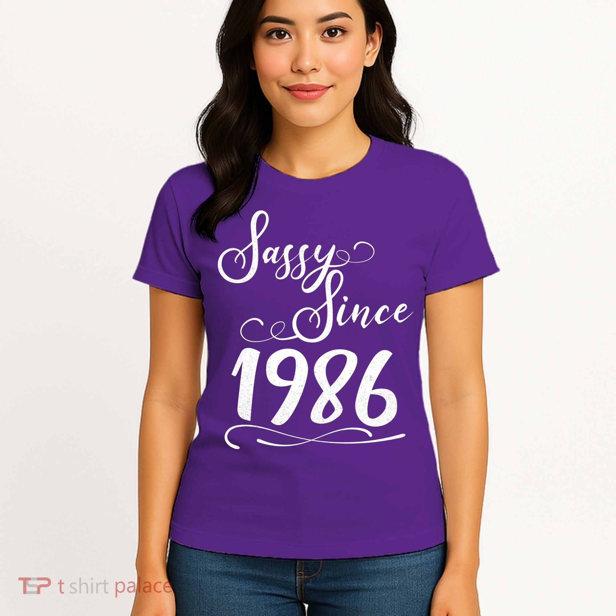 40th Birthday Sassy Since 1986 Women's T-Shirt