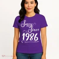 40th Birthday Sassy Since 1986 Women's T-Shirt thumb 4