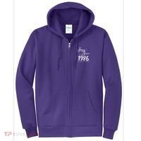 40th Birthday Sassy Since 1986 Full Zip Hoodie thumb 0