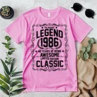 40th Birthday The Original Legend 1986 Awesome Classic  Premium T-Shirt thumb 2