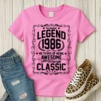 40th Birthday The Original Legend 1986 Awesome Classic  Women's T-Shirt thumb 3