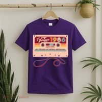 40th Birthday Vintage 1986 Limited Edition Cassette Tape T-Shirt thumb 2