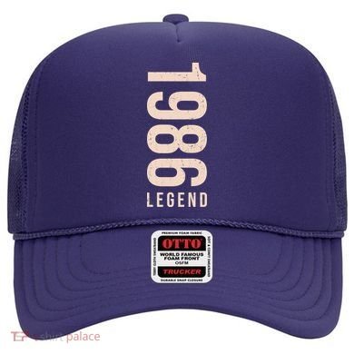 40th Birthday Vintage Legend 1986 Hat