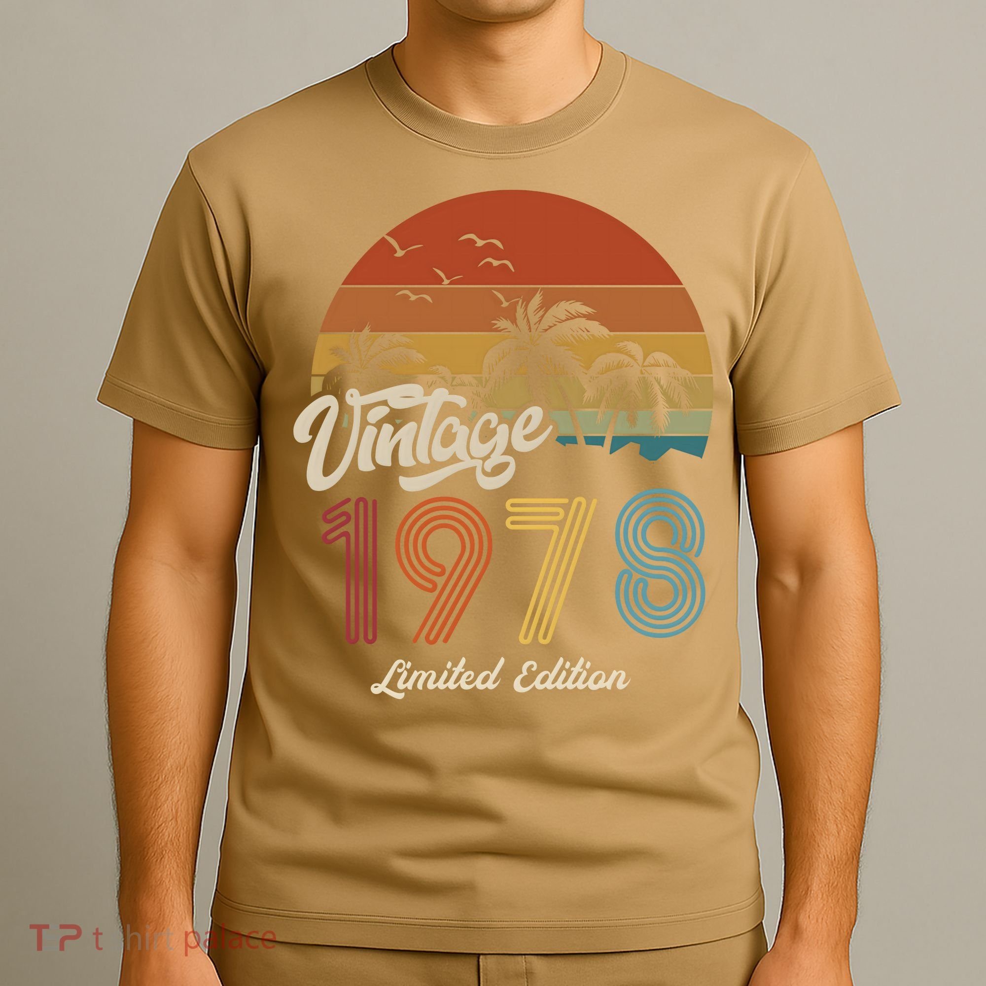 45th Birthday Vintage Limited Edition 1978 T-Shirt