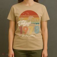 45th Birthday Vintage Limited Edition 1978 T-Shirt thumb 4
