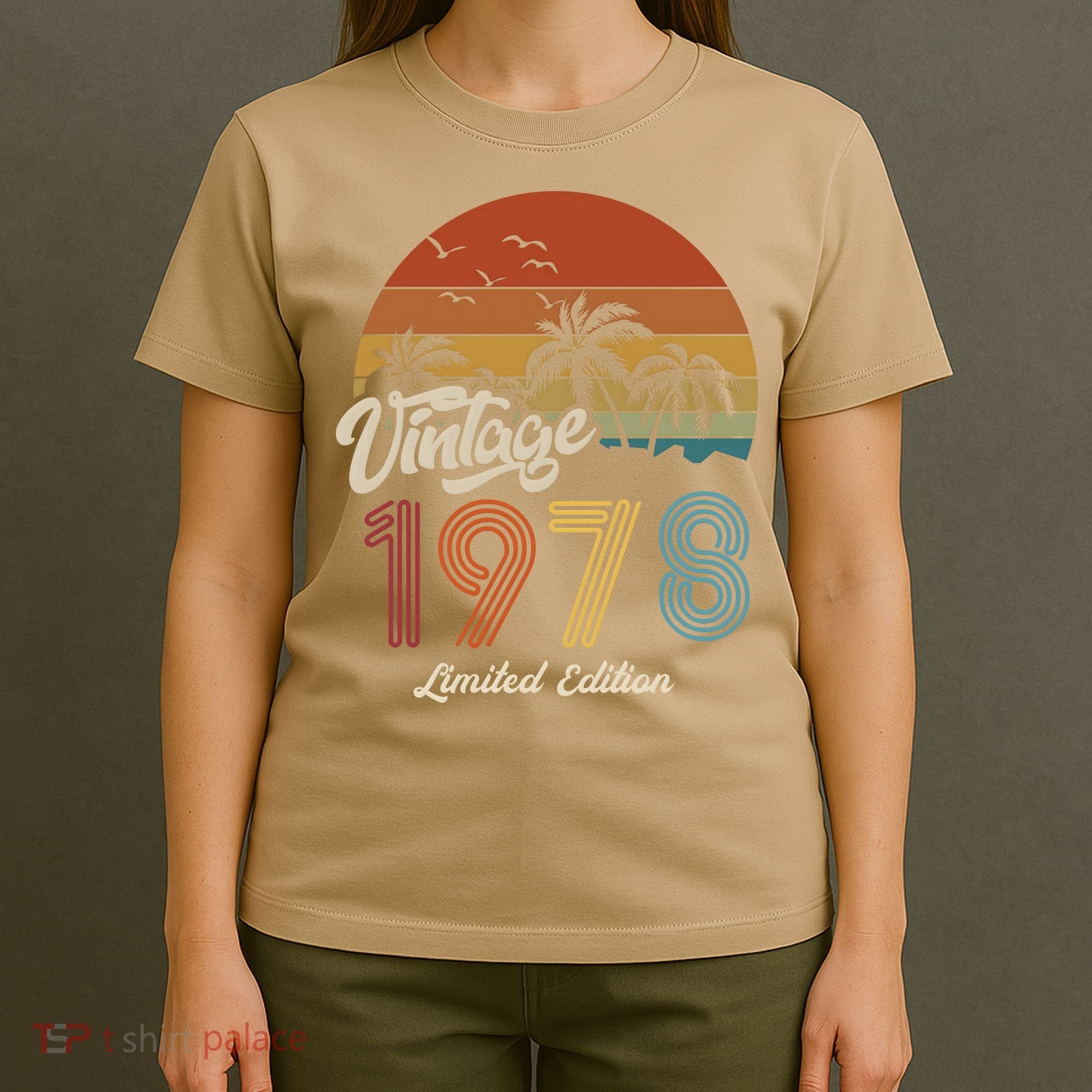 45th Birthday Vintage Limited Edition 1978 T-Shirt