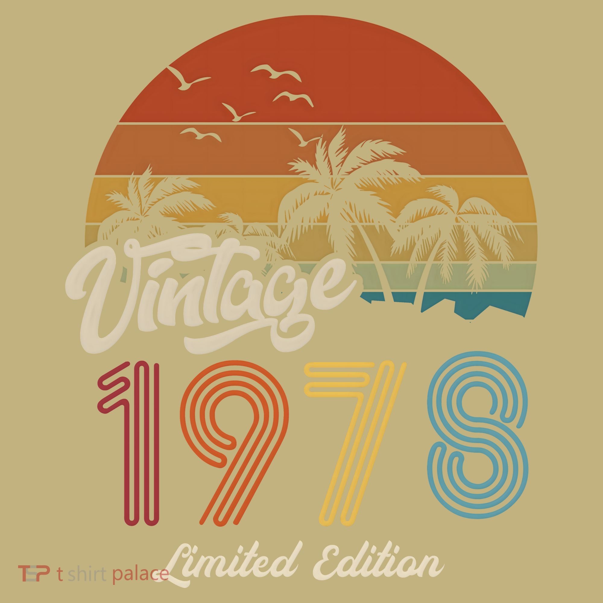 45th Birthday Vintage Limited Edition 1978 T-Shirt