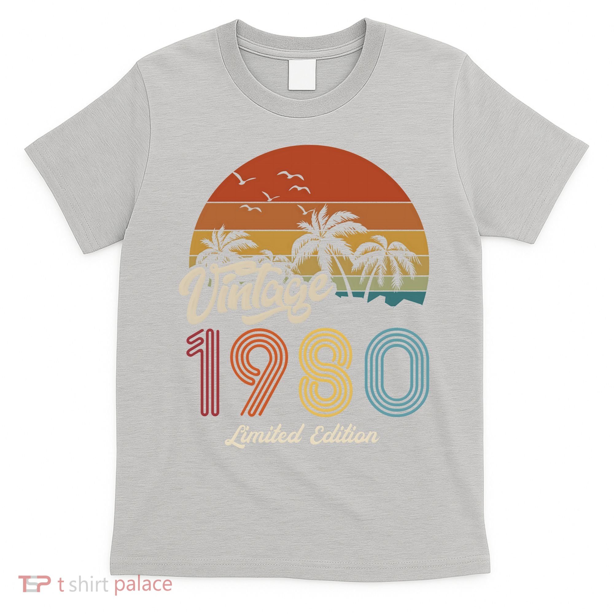 43rd Birthday Vintage Limited Edition 1980 T-Shirt
