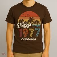46th Birthday Vintage Limited Edition 1977 T-Shirt thumb 3