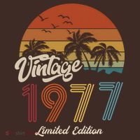 46th Birthday Vintage Limited Edition 1977 T-Shirt thumb 7