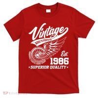 40th Birthday Vintage Age To Perfection EST 1986 Superior Quality T-Shirt thumb 0