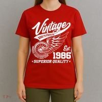 40th Birthday Vintage Age To Perfection EST 1986 Superior Quality T-Shirt thumb 4