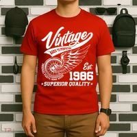 40th Birthday Vintage Age To Perfection EST 1986 Superior Quality T-Shirt thumb 6
