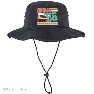 40th Birthday Vintage 1986 Cassette Tape  Bucket Hat