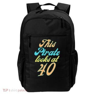40th Birthday, Yes I am a Pirate Backpack