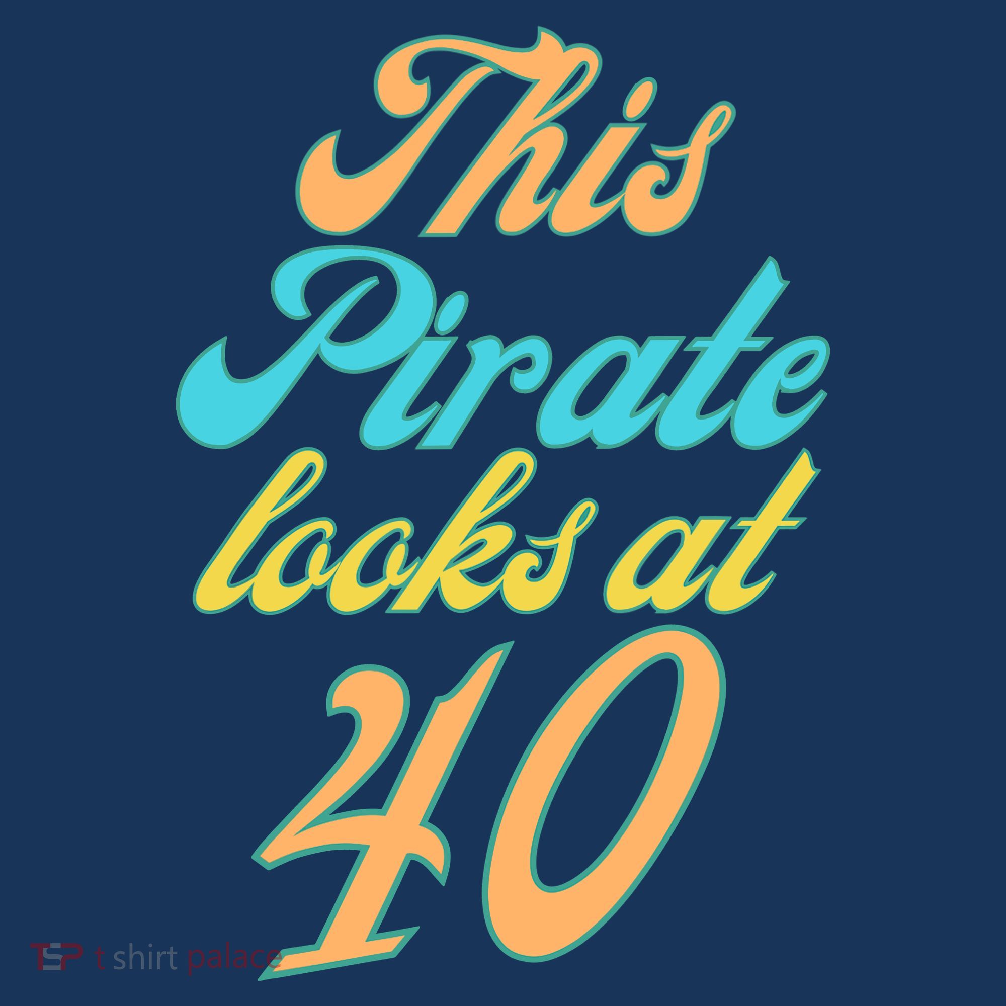 40th Birthday, Yes I am a Pirate Performance Fleece Hoodie