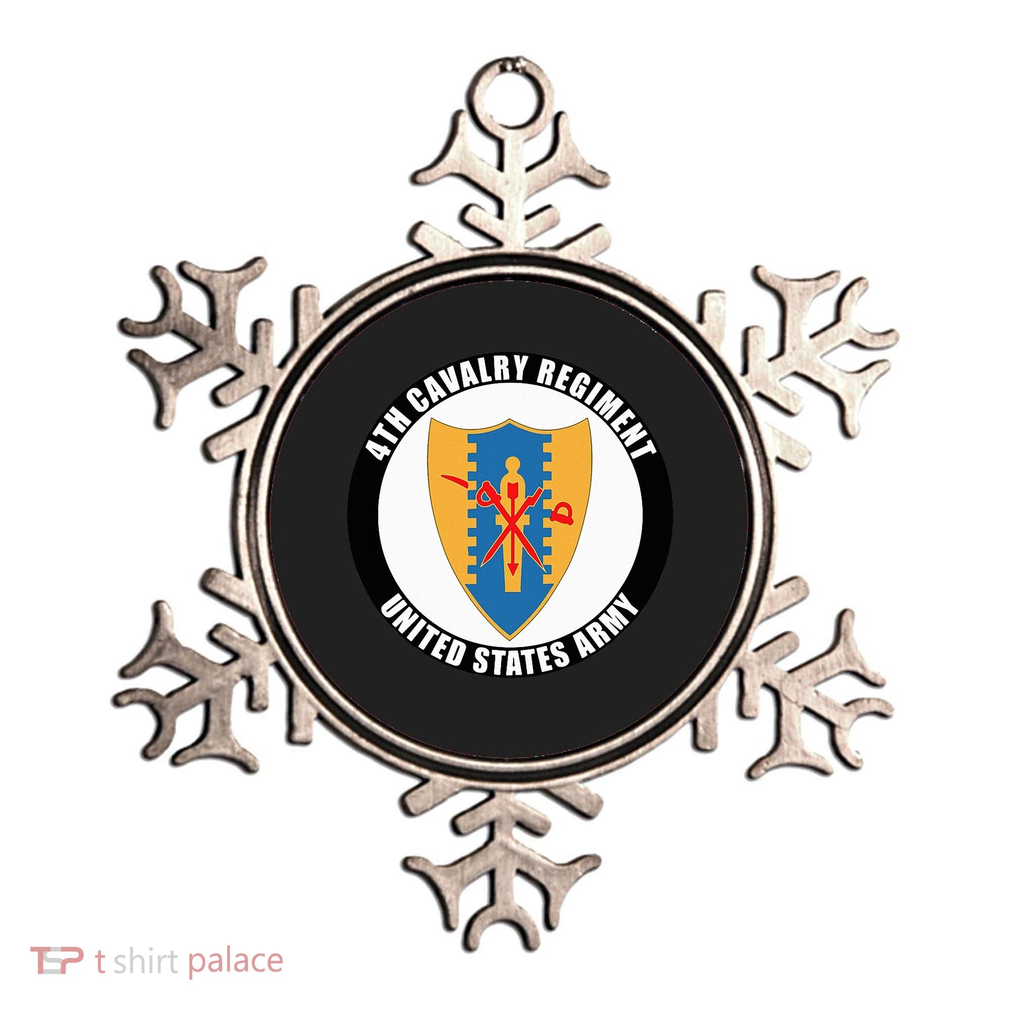 4th Cavalry Regiment United States Army Veteran Military Ornament