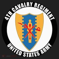 4th Cavalry Regiment United States Army Veteran Military Hat thumb 2