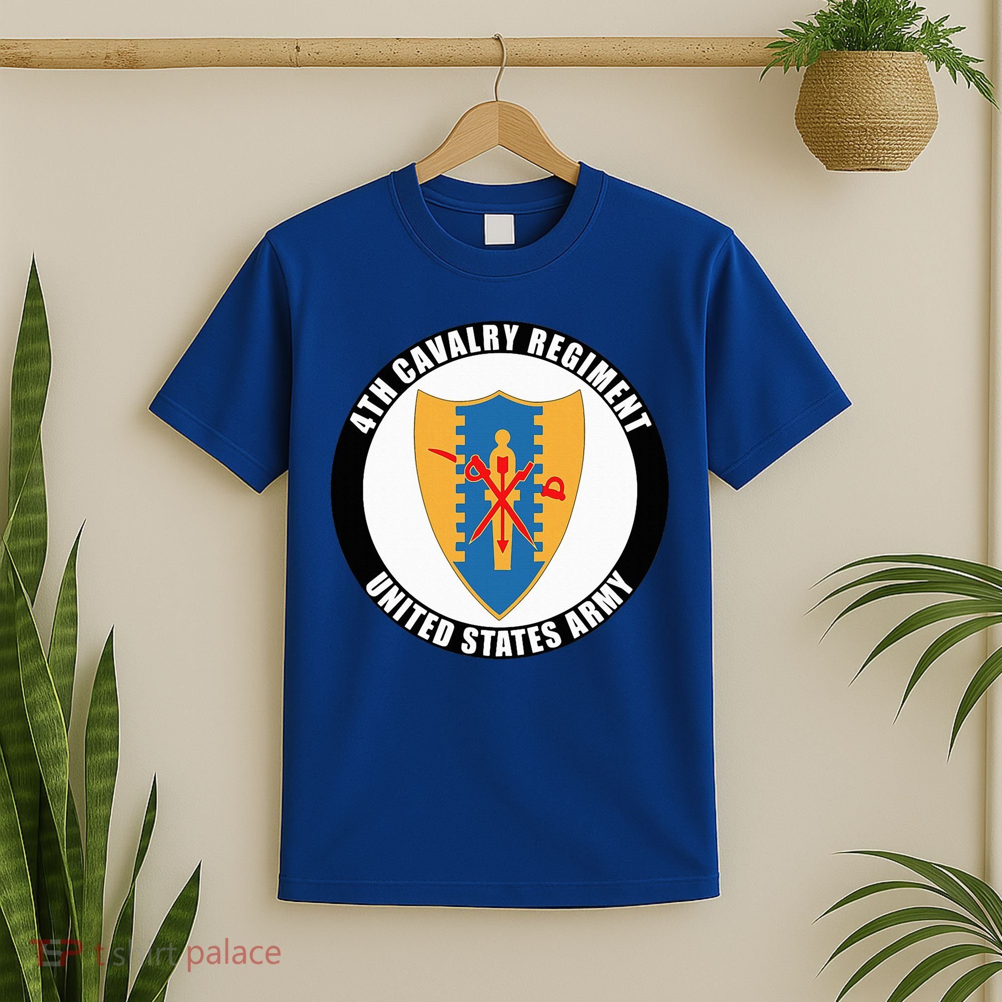 4th Cavalry Regiment United States Army Veteran Military T-Shirt