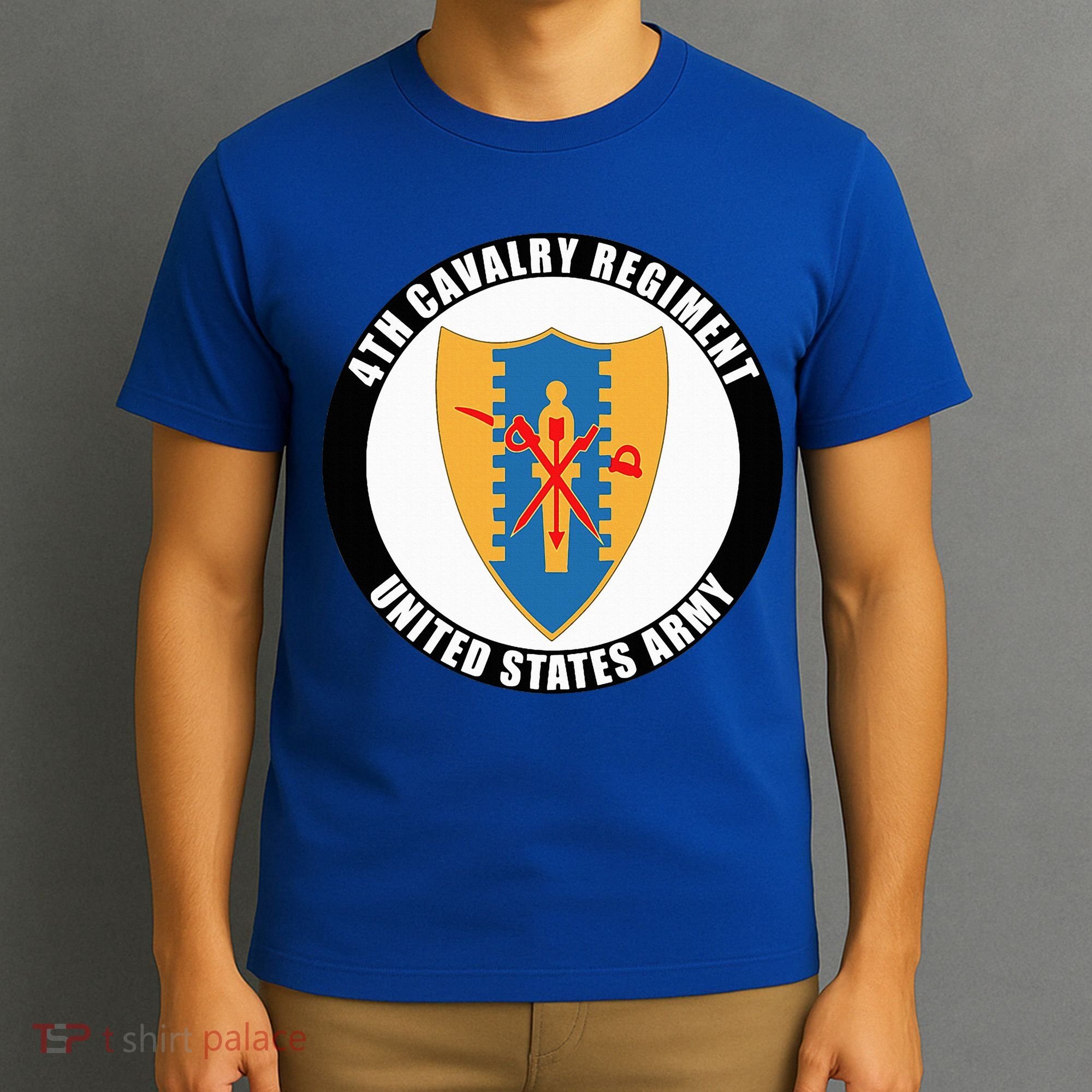4th Cavalry Regiment United States Army Veteran Military T-Shirt
